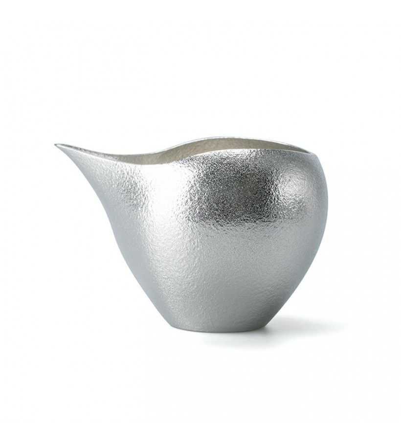 Round Pewter Katakuchi Cup