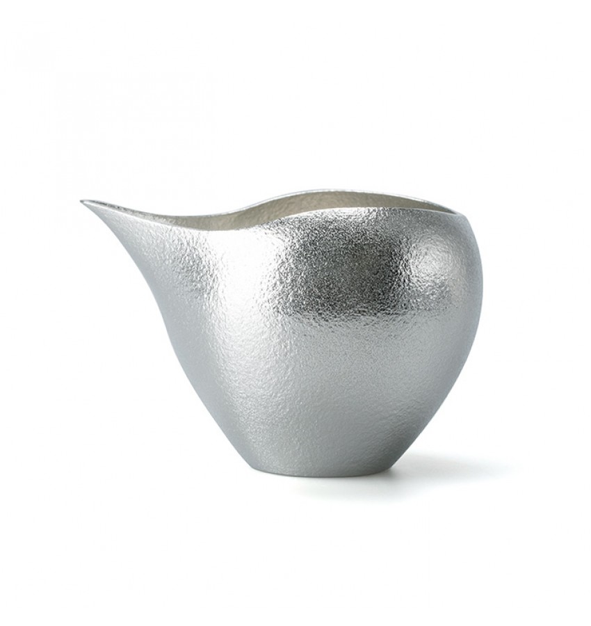 Round Pewter Katakuchi Cup