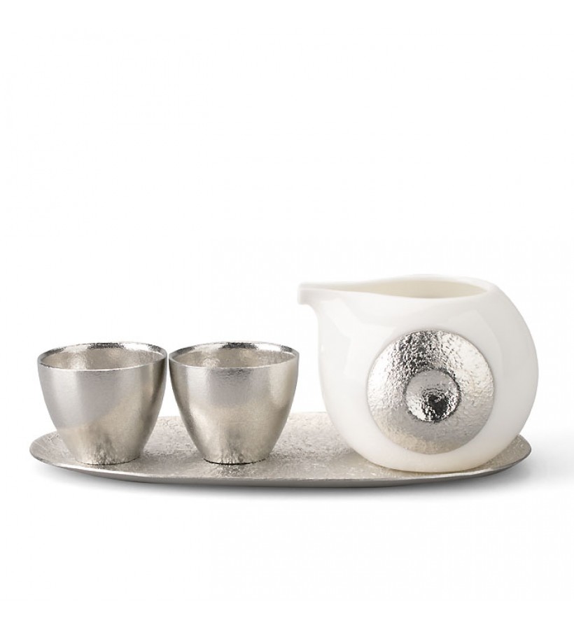 Mini Gathering Sake Set – 1 Katakuchi + 2 Sake Cups