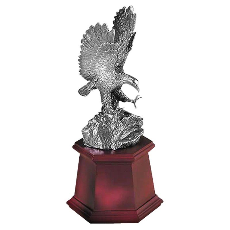 Majestic Soaring Eagle Figurine