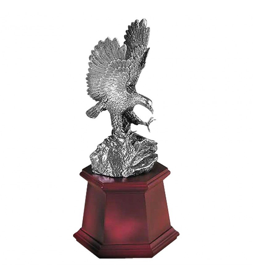 Majestic Soaring Eagle Figurine