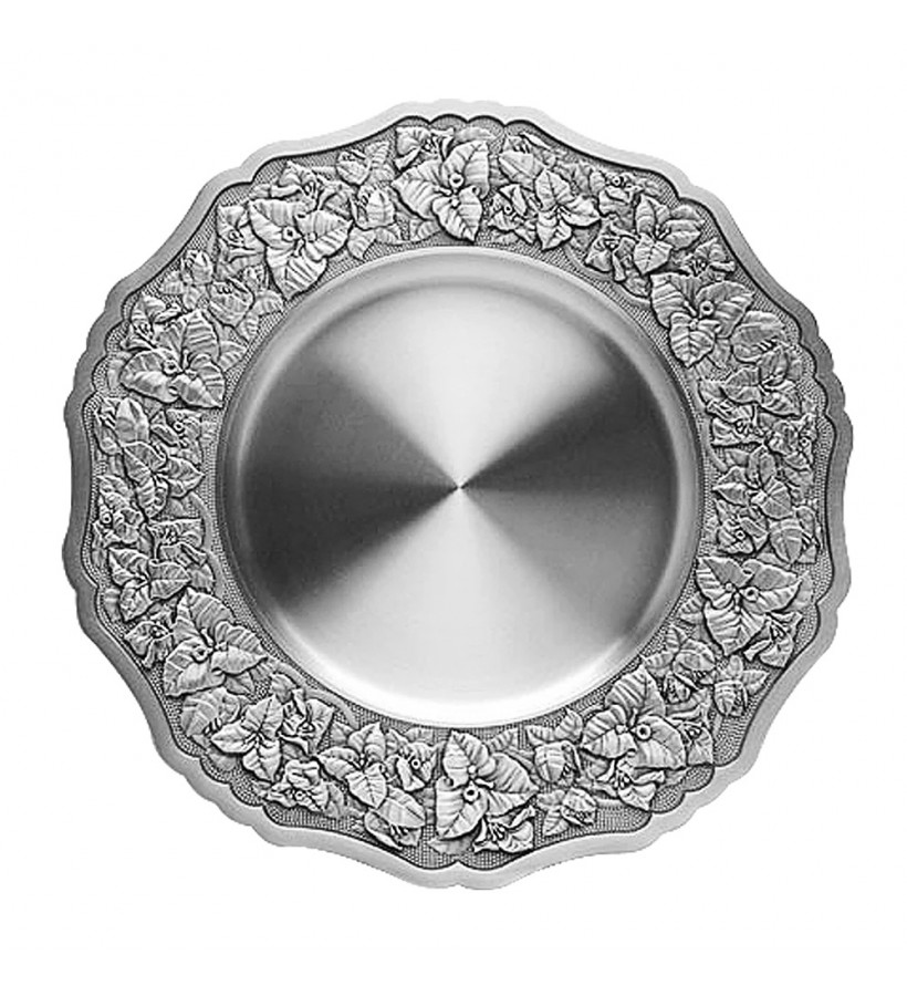 Radiant Bougainvillea Large Plate