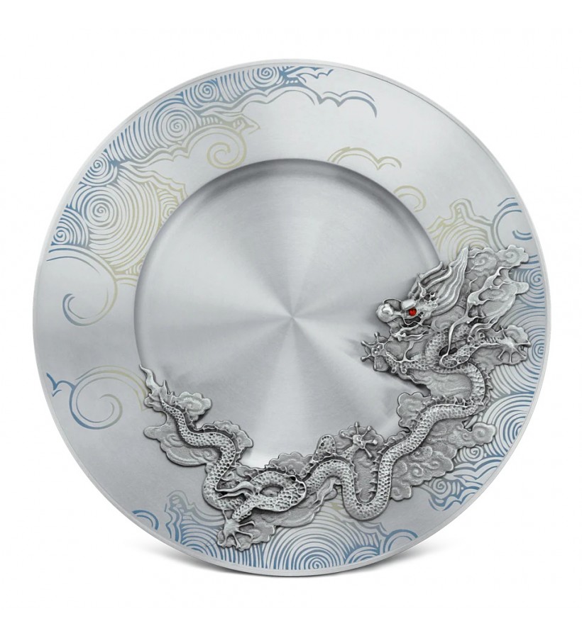Celestial Zodiac Dragon Plate