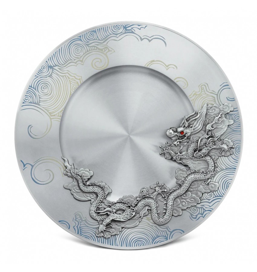 Celestial Zodiac Dragon Plate
