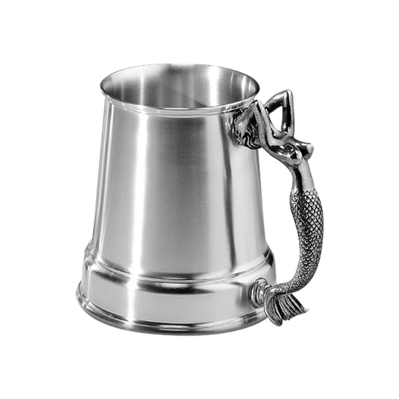Oceanic Elegance Tankard – Mermaid Handle